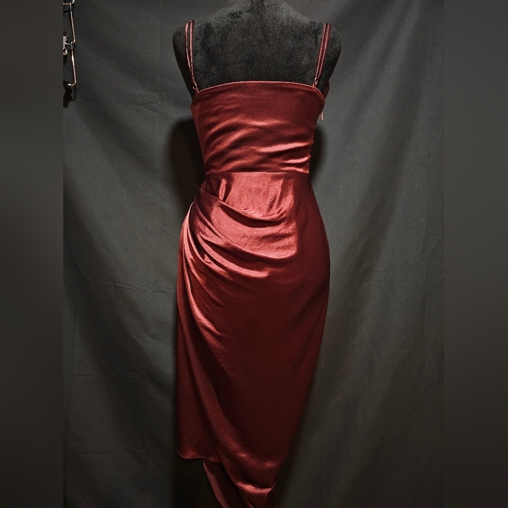 House of CB Reva Raisin Corset Midi Party Dress Size Small and XS available. - Picture 7 of 13